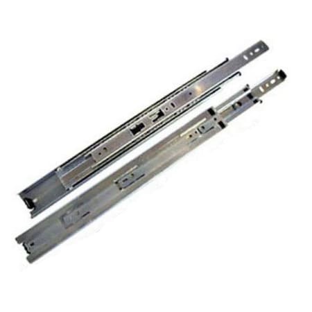 Knape & Vogt Knape & Vogt Kv8405 B28 Ano 28 In. Full Extension With Overtravel Ball Bearing Slide - Anochrome KV8405 B28 ANO
